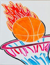 Load image into Gallery viewer, B-ball Flames
