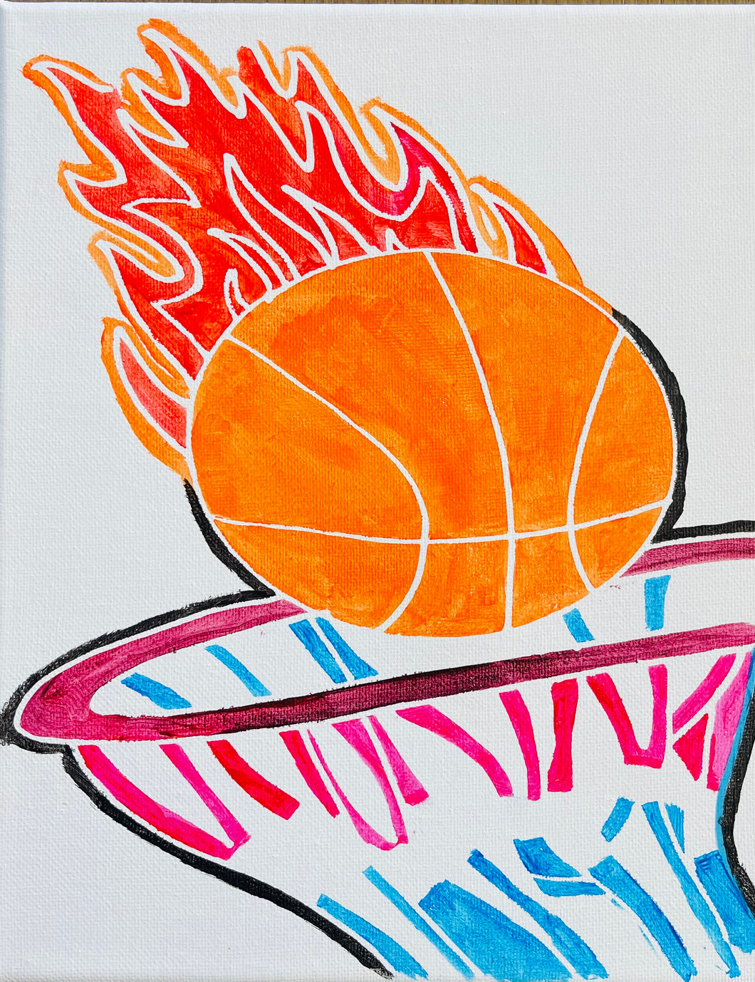 B-ball Flames