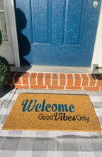 Load image into Gallery viewer, Good Vibes Only Doormat
